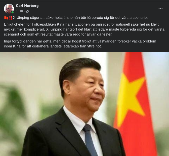 Förberedda Kinesiska Säkerhetstjänstemän