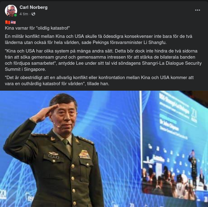 Konfliktanalyserande Kina