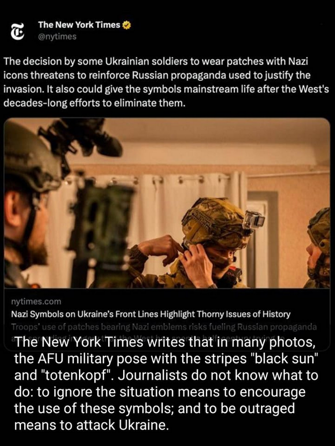 Presstituerat Nazistdilemma Med Ukraina