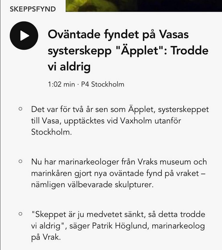 Oväntade Fynd På Äpplet