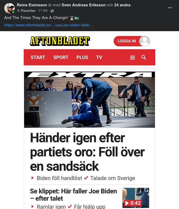 Underlivsporslinet Faller Efter "Snart Sverige"