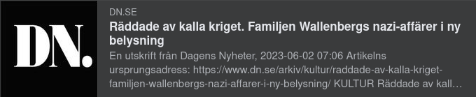 Egentligt Perspektivsbeskrivande I DN
