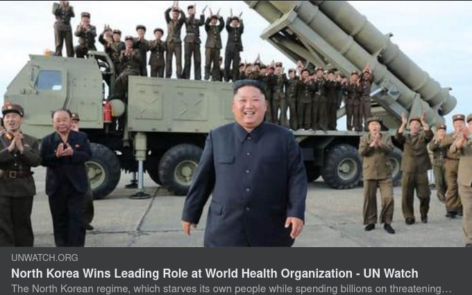 Nordkorea Får Ledande Roll I WHO