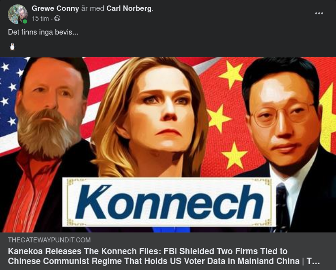 Konnech-Filerna Släppta