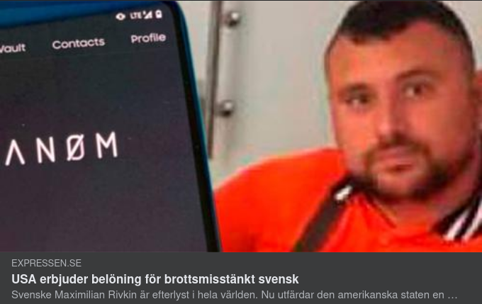 Amerikansk Belöning För Rävig Svensk