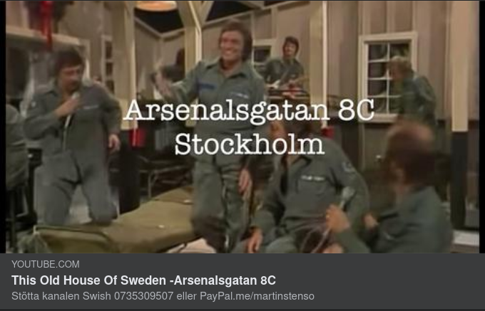 This Old House Of Sweden -Arsenalsgatan 8C