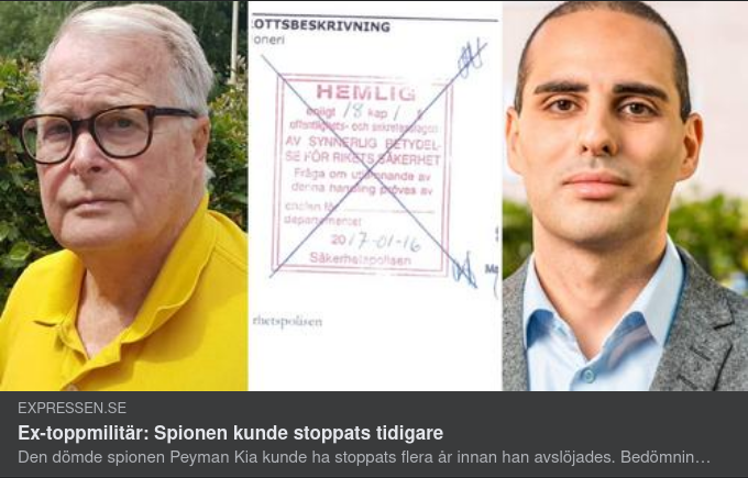 Spionaffärskommission Efterfrågad