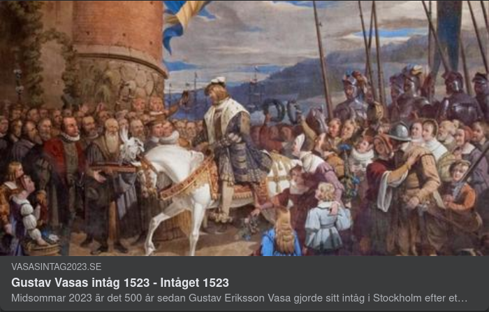 Midsommarfirat Vasaintåg