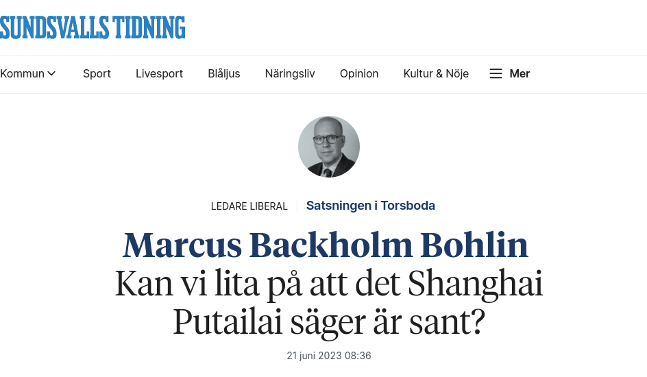 Kineser & Svenska Krusbär I Torsboda