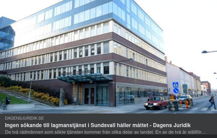 Okvalificerade Lagmanssökande