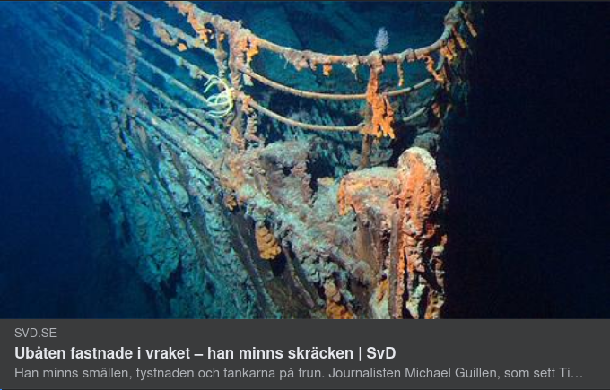 Titanisk Skräck I Djupet