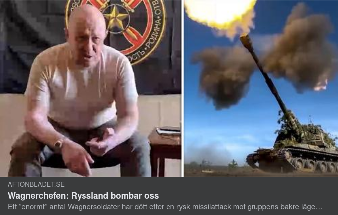 Ryskbombad Wagnergrupp