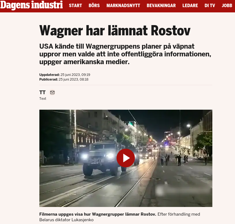 Opinionsbildande Wagnerföreställning