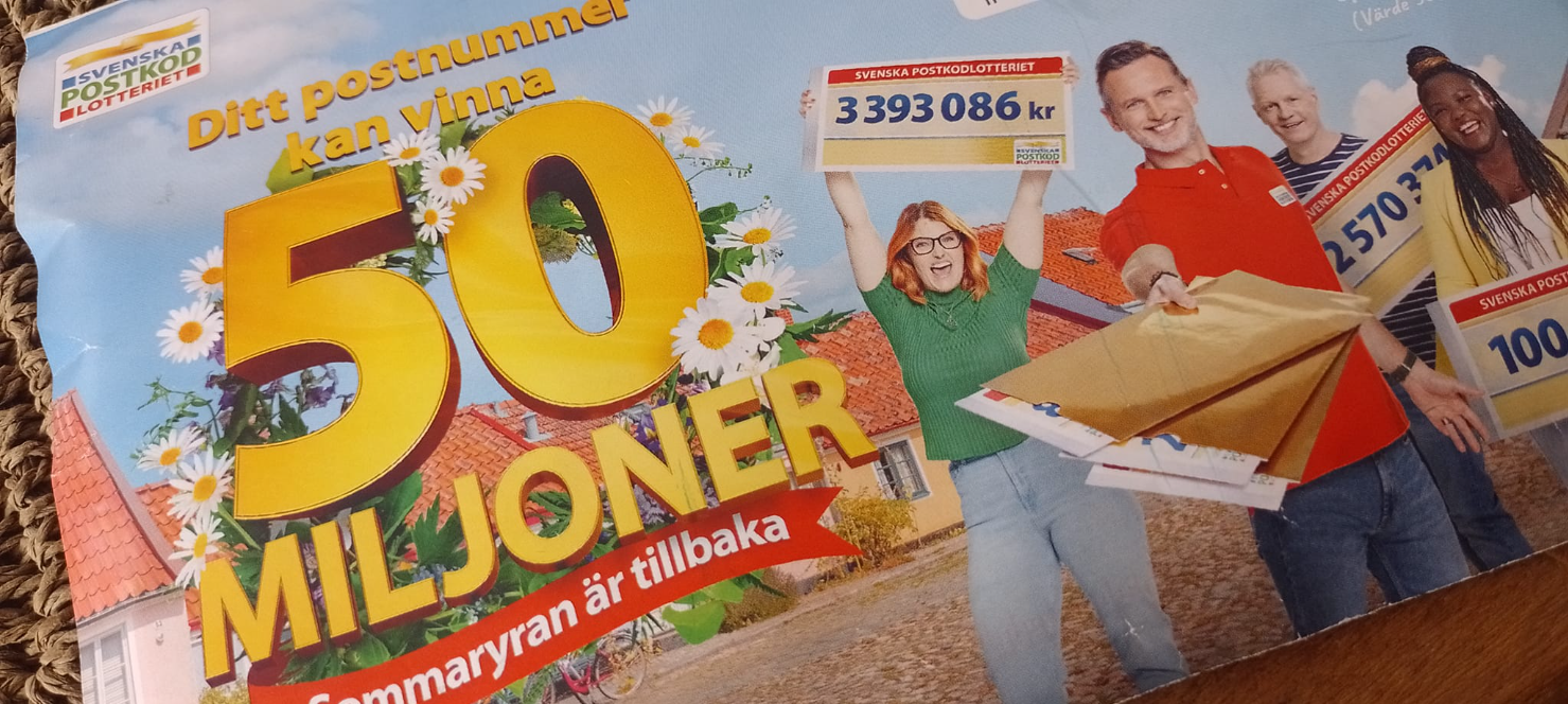 Sammanställt Postkodslotteri
