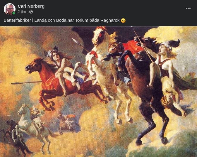 Ragnarökbådande Torium