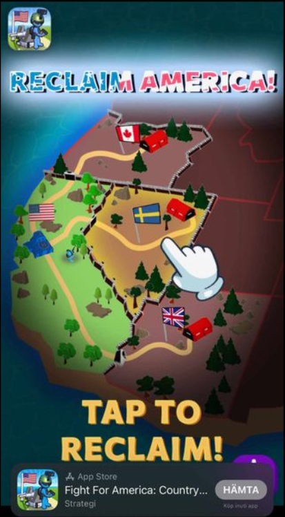 Flaggad Återtagningsuppmaningsbild