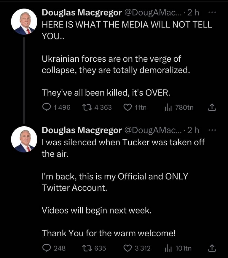 Macgregor På Twitter