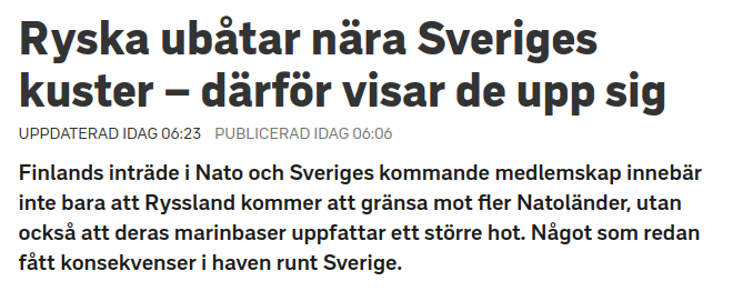 Syftande Ubåtssignalering