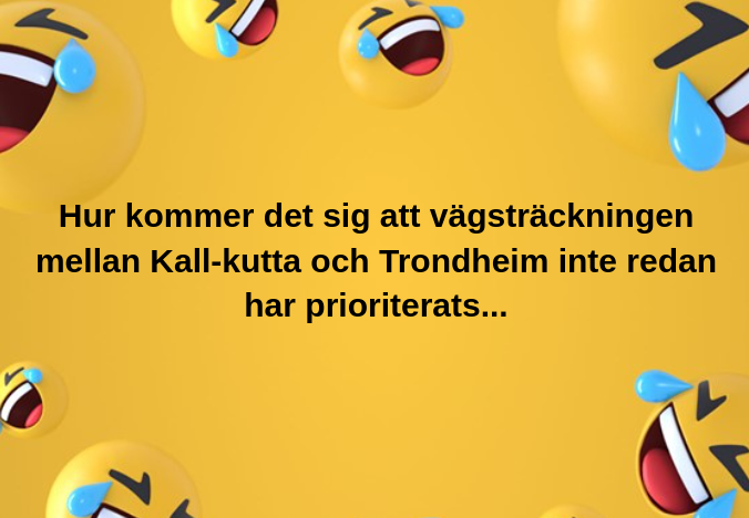 Oprioriterad Vägsträckning