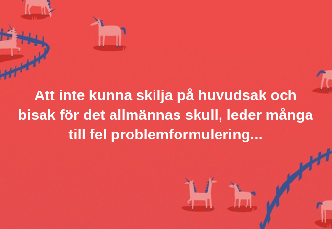 Problemformuleringsledande Saker