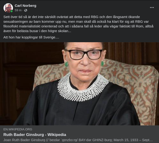Ruth Bader Ginsburg