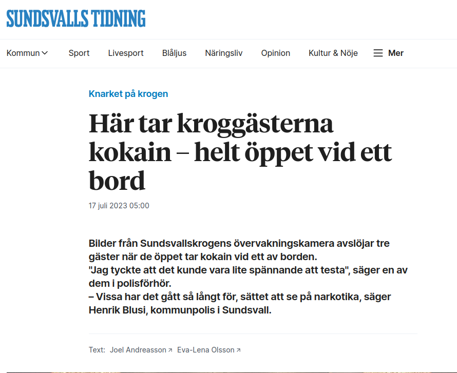 Farlighetsgraderat Knark