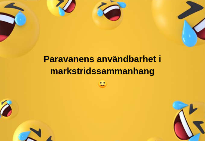Markstridssammanhangsanvändbarhet
