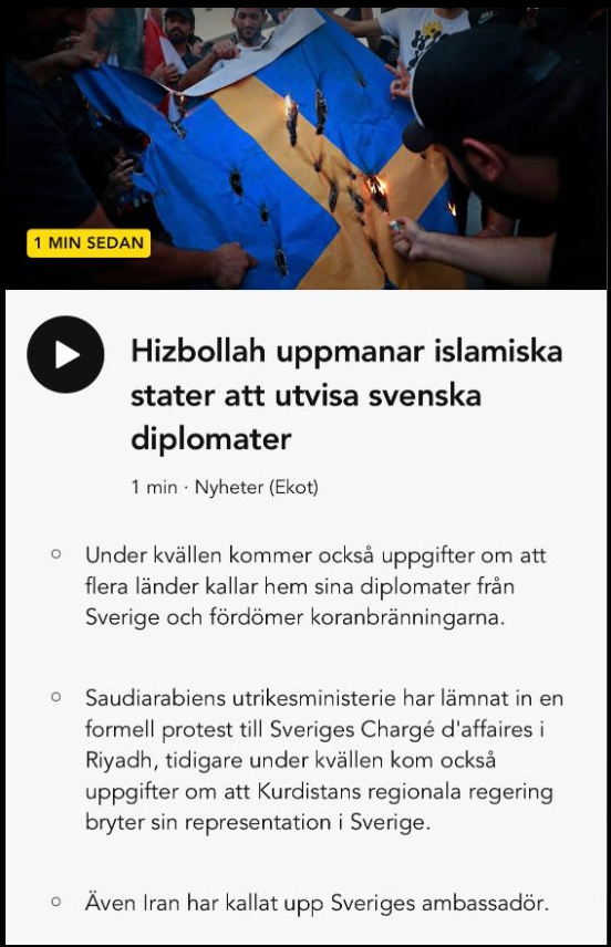 Hizbollah Uppmanar Till Diplomatutvisningar