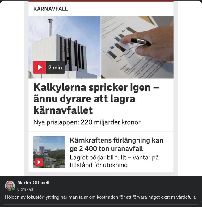 Kärnfokusförskjutning..