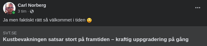 Framtidssatsande Kustbevakning