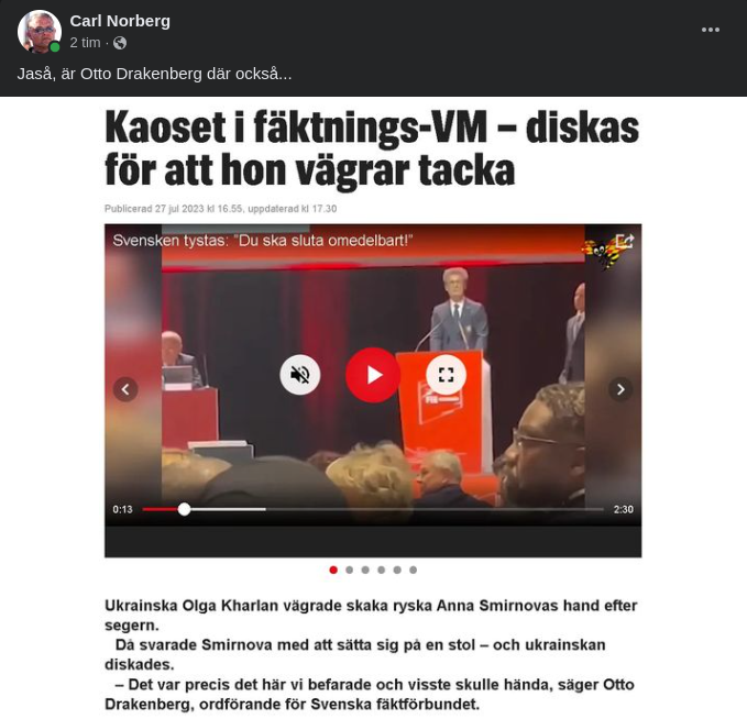 Fäktningskaos Med Drakenberg