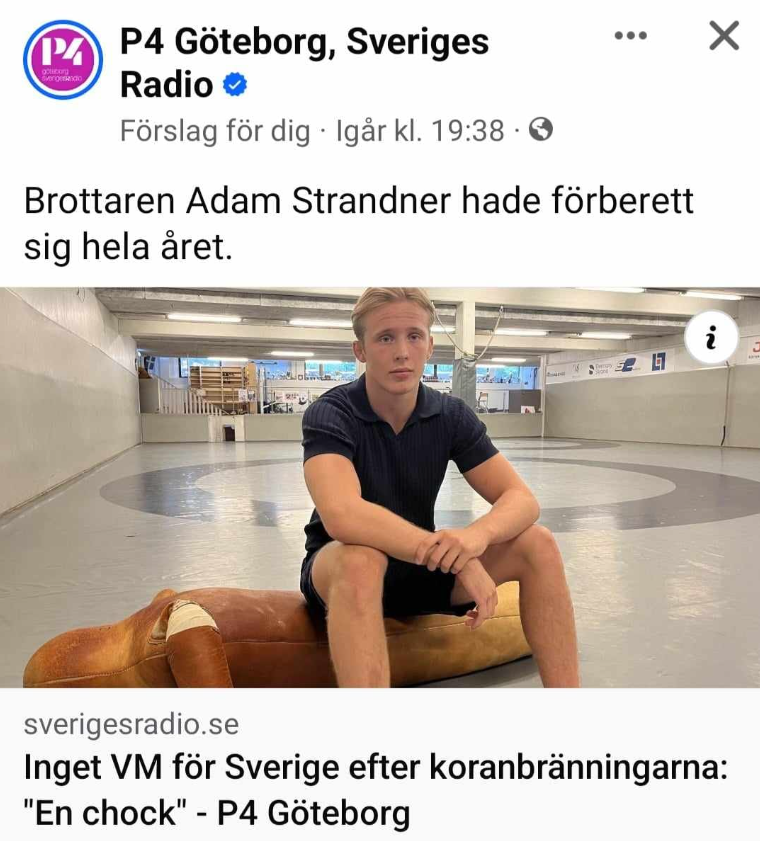 Ingen Brottning Efter Koranbränning