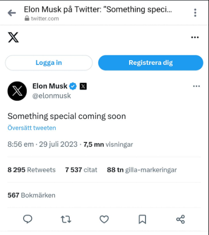 Speciellt På Ingång