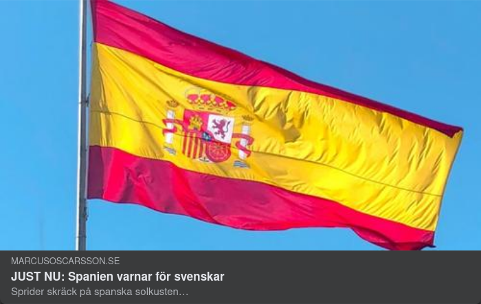 Svenskvarnande Spanien