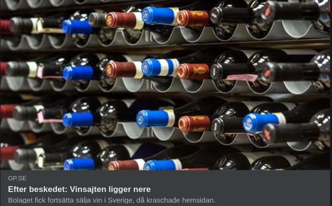 Vindom Kraschar Hemsida