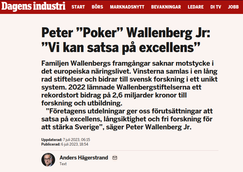 Excellenssatsande Wallenberg
