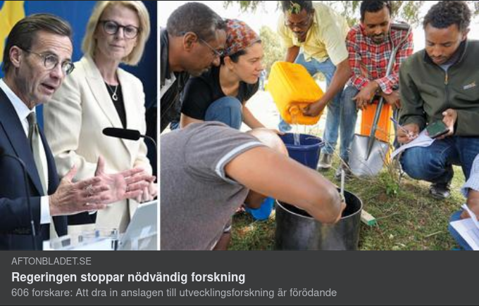 606 Forskare Om Svensk Utvecklingsforskning & Forskningsbistånd