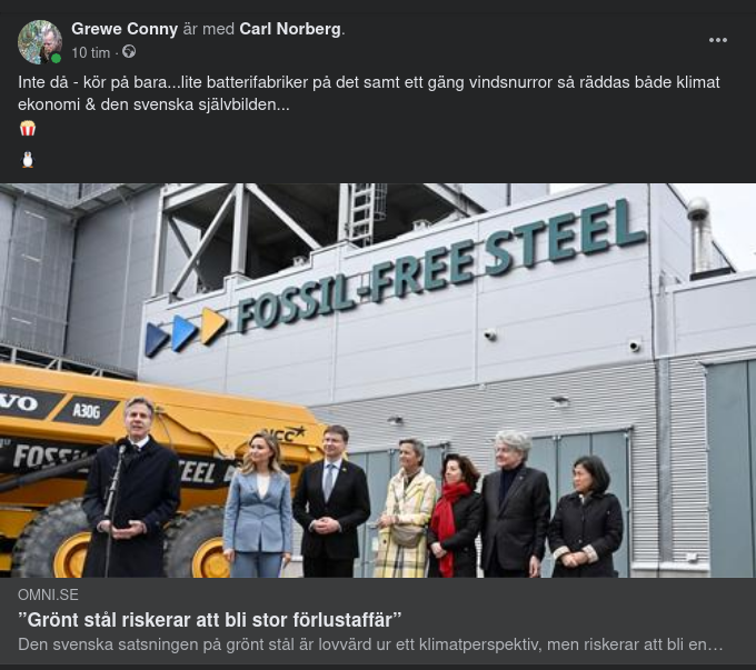 Grön Stålförlust?..