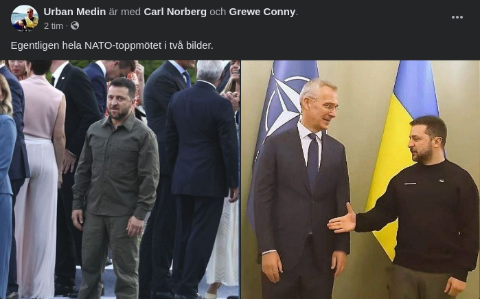 Talande Bilder Från Natomötet