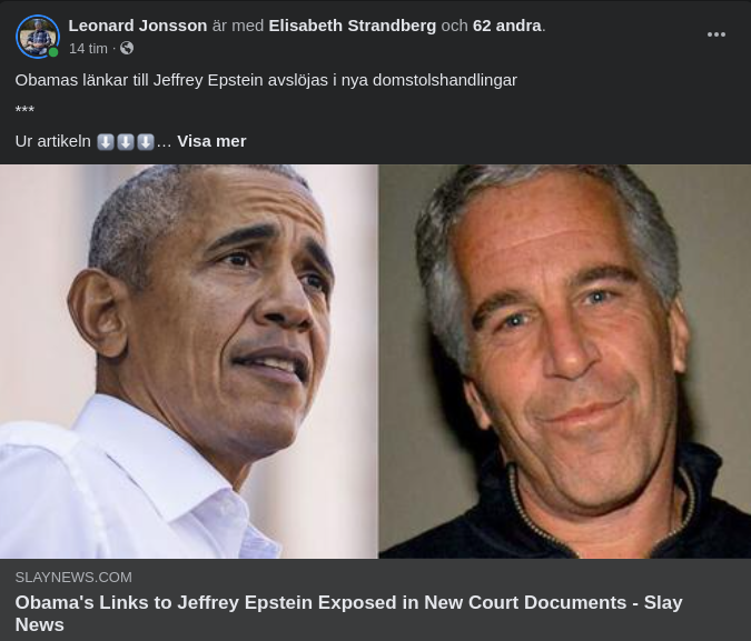 Obama & Epstein