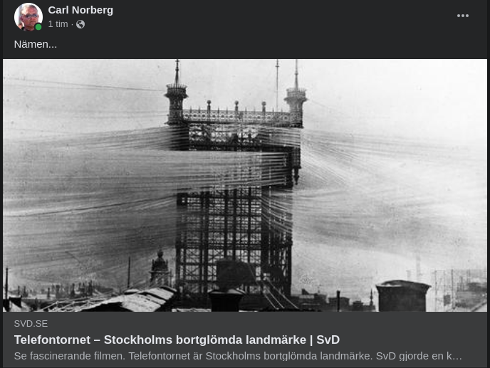 Bortglömt Landmärke I SvD