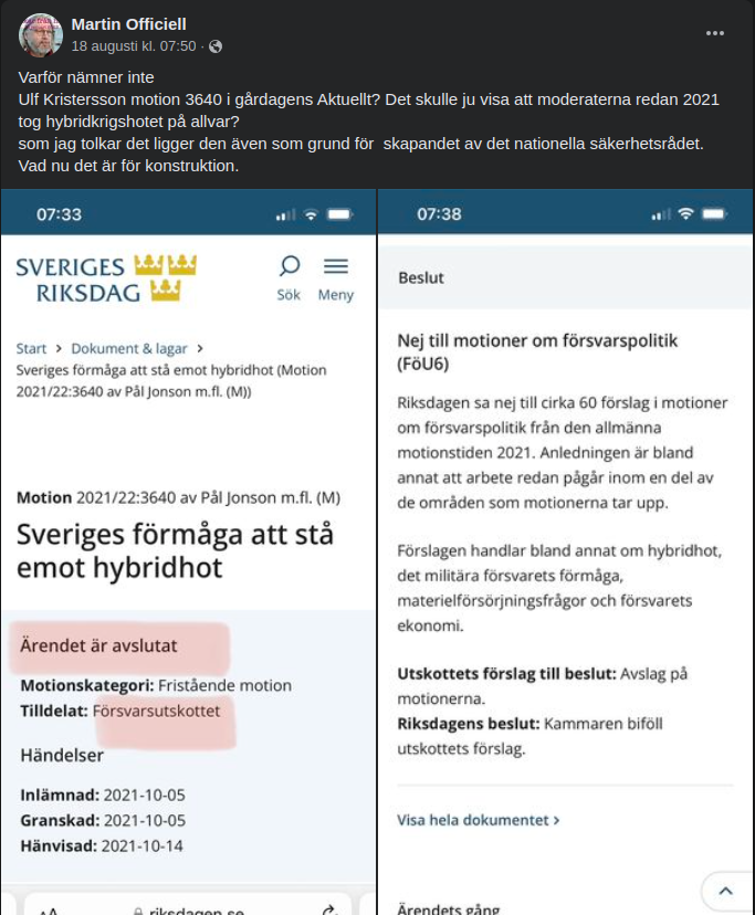 Motion 3640 Inte Nämnd Av Barnhandlaren