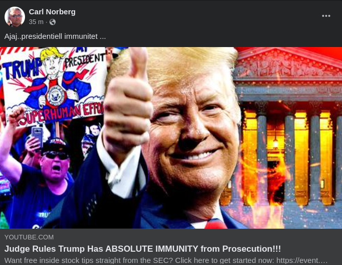 Presidentiell Immunitet