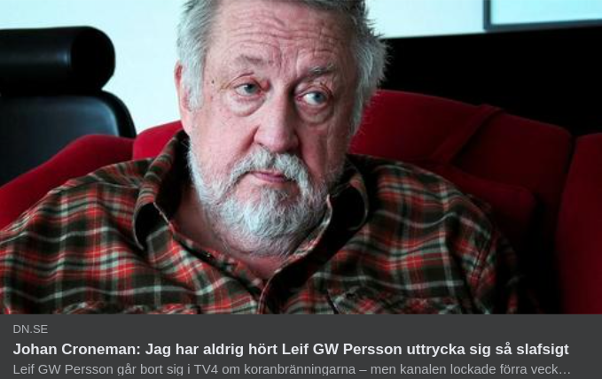 Allmänt Sinnesnystande Med Slafsig GW