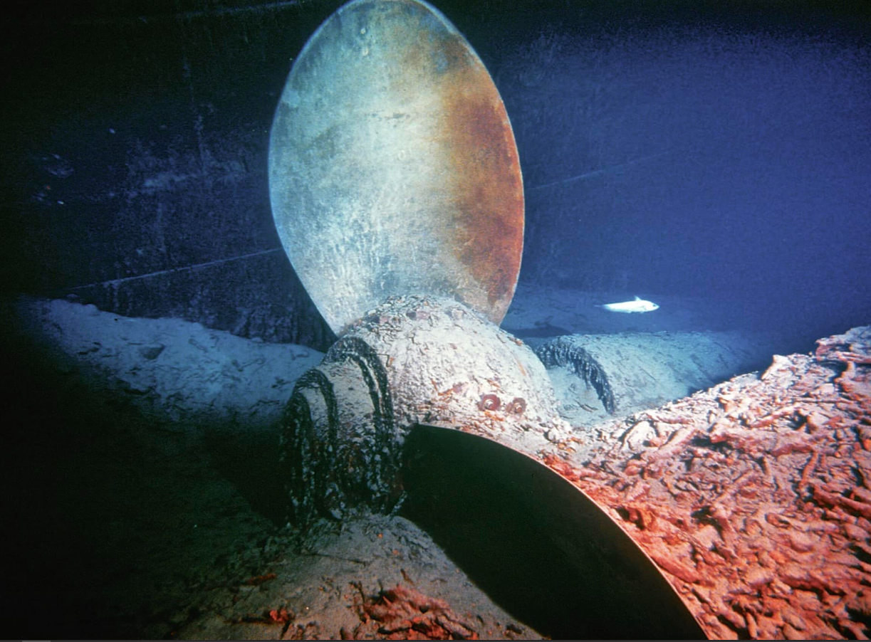 Titanics Styrbordspropeller