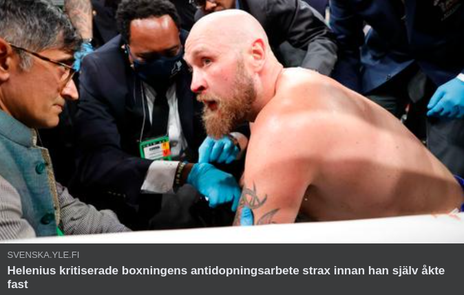 Finsk Boxningsdoping..