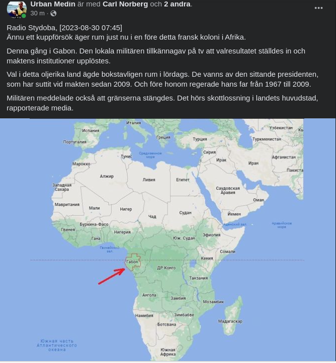 Militärkupp I Gabon