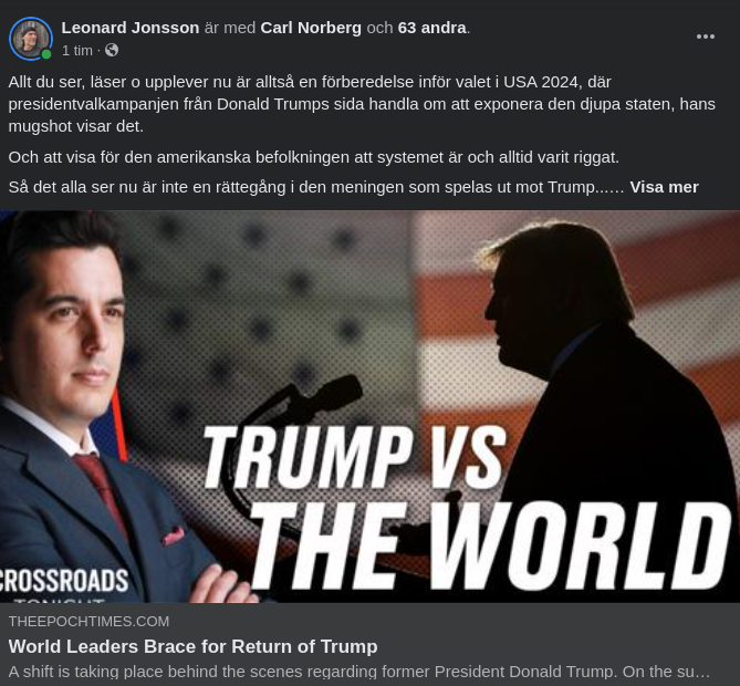 Trump & Världens Ledare