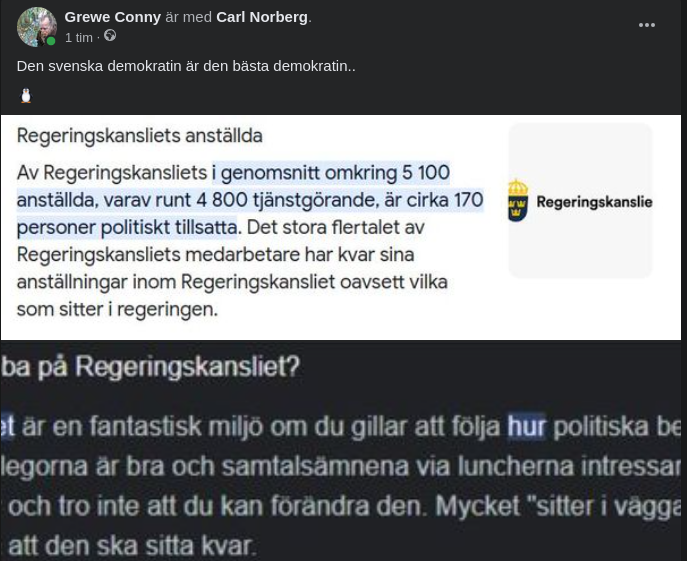 Regeringskansliets Anställda