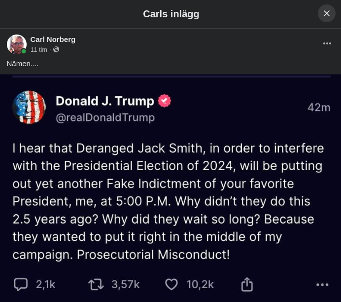 Valskampanjsstörande